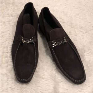 ZOTA Men’s Premium Suede Dress Shoe in Brown